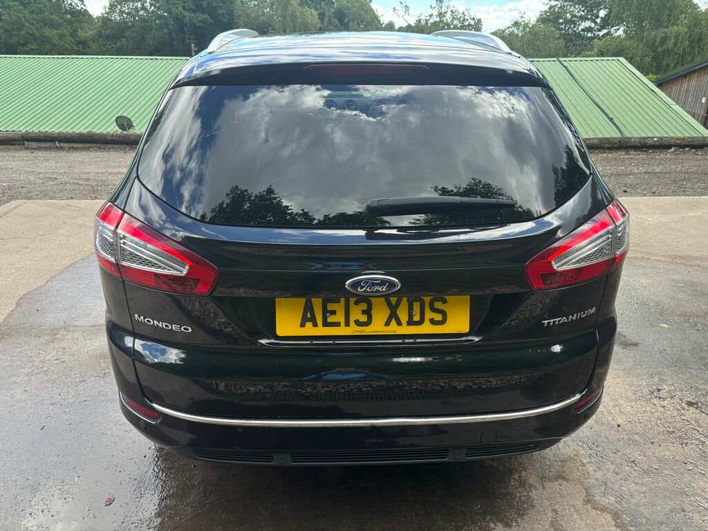 Ford Mondeo 2.0 Tdci Titanium Estate Euro 5 Black #6