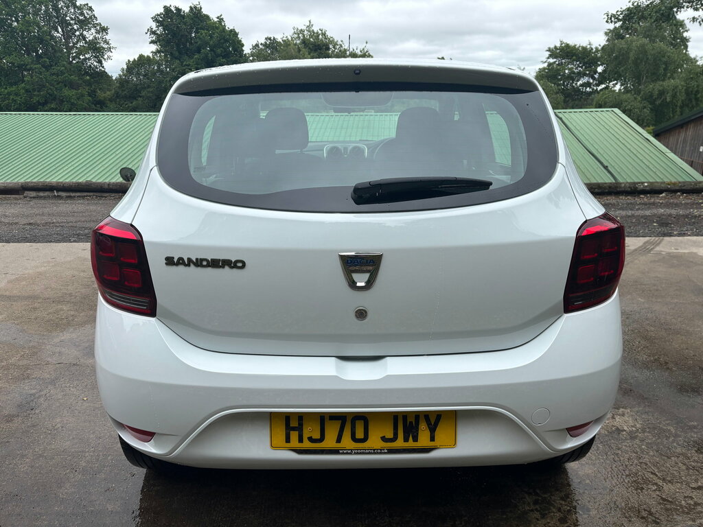 Dacia Sandero 1.0 Sce Essential Hatchback Euro White #6