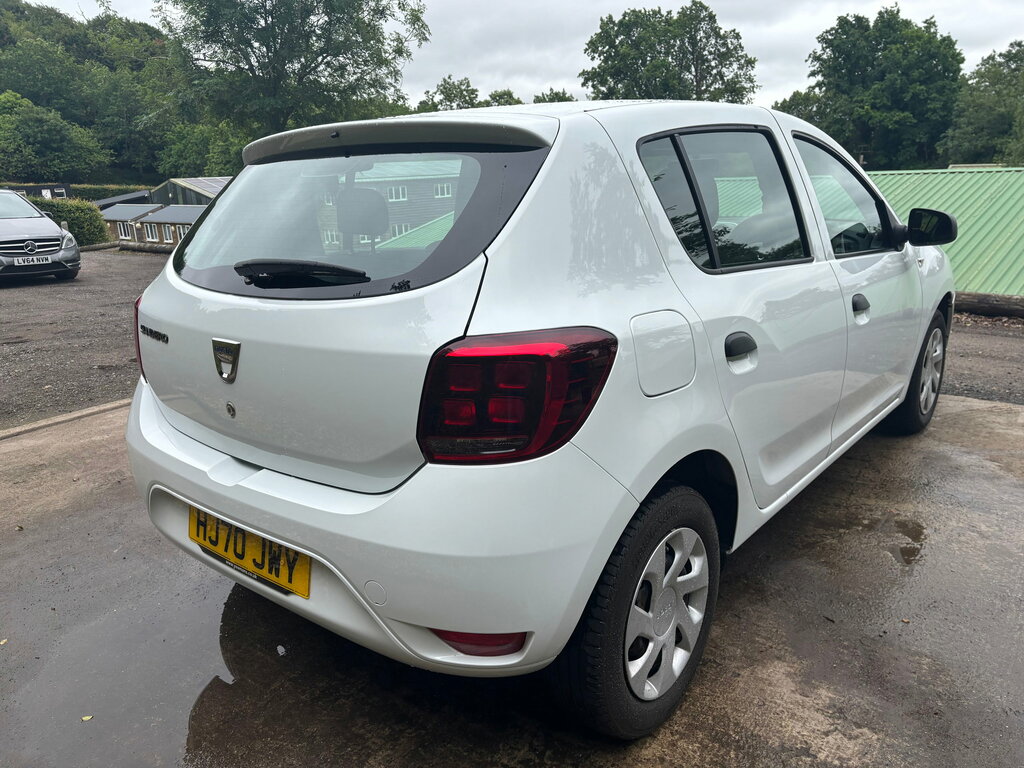 Dacia Sandero 1.0 Sce Essential Hatchback Euro HJ70JWY White #5