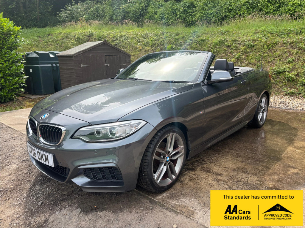 BMW 2 Series 1.5 218I M Sport Convertible Euro Grey