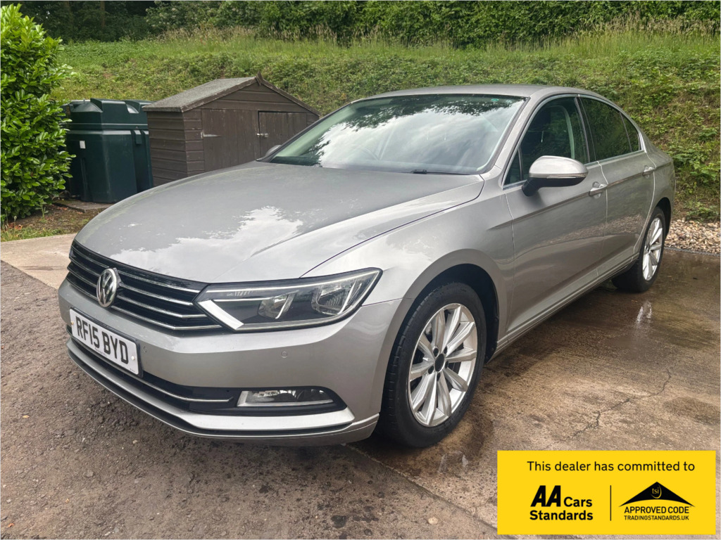 Volkswagen Passat 1.6 Tdi Bluemotion Tech Se Business Saloon Die Silver