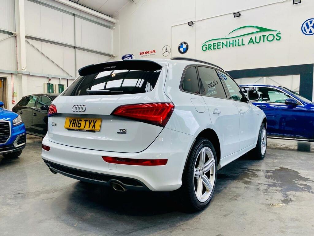 Audi Q5 Suv 3.0 Tdi V6 S Line Plus S Tronic Quattro Euro 6 White #4