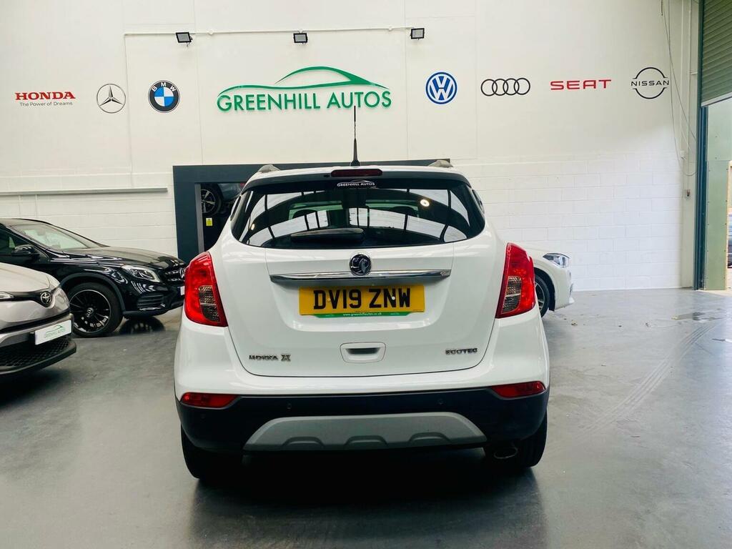 Vauxhall Mokka X Suv 1.4I Turbo Ecotec Elite Euro 6 Ss 2019 DV19ZNW White #4