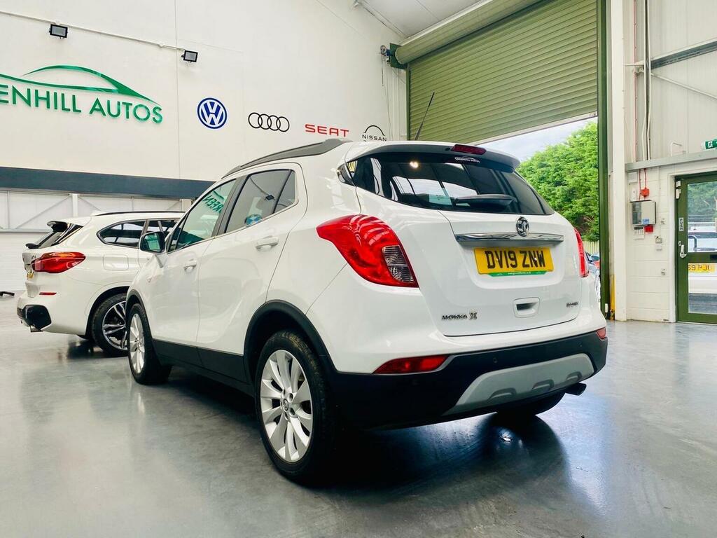 Vauxhall Mokka X Suv 1.4I Turbo Ecotec Elite Euro 6 Ss 2019 DV19ZNW White #3