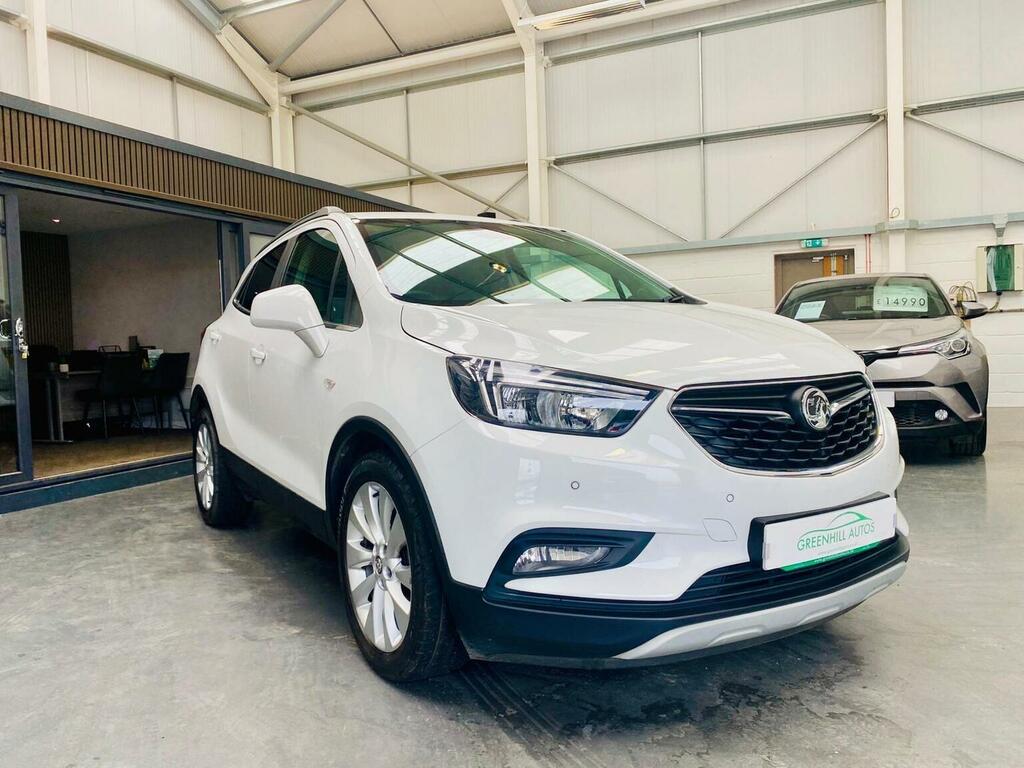 Vauxhall Mokka X Suv 1.4I Turbo Ecotec Elite Euro 6 Ss 2019 DV19ZNW White #6