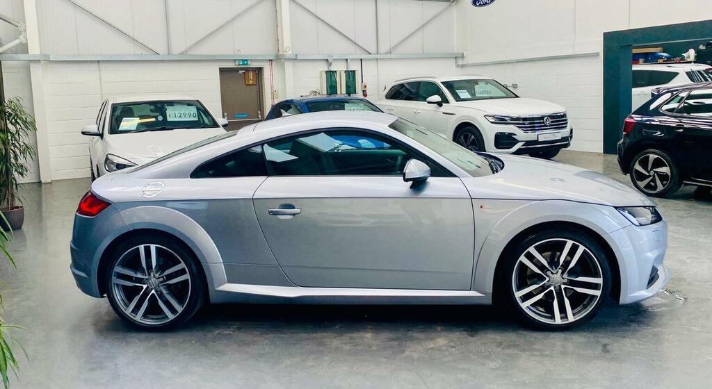 Audi TT 2.0 Tfsi S Line S Tronic Quattro Euro 6 Ss Silver #6