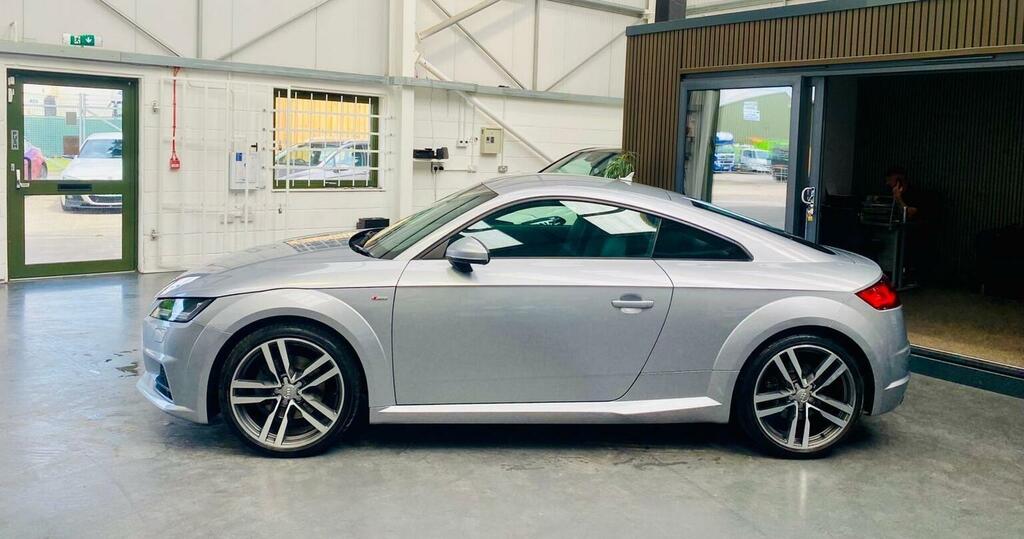 Audi TT 2.0 Tfsi S Line S Tronic Quattro Euro 6 Ss Silver #2