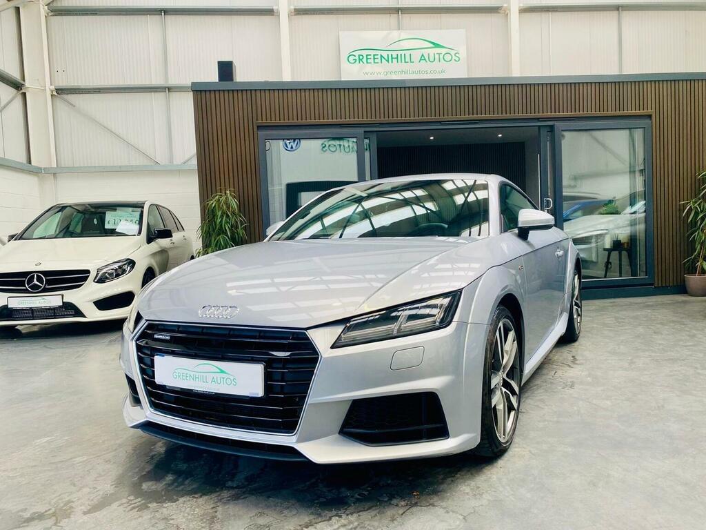 Audi TT 2.0 Tfsi S Line S Tronic Quattro Euro 6 Ss Silver