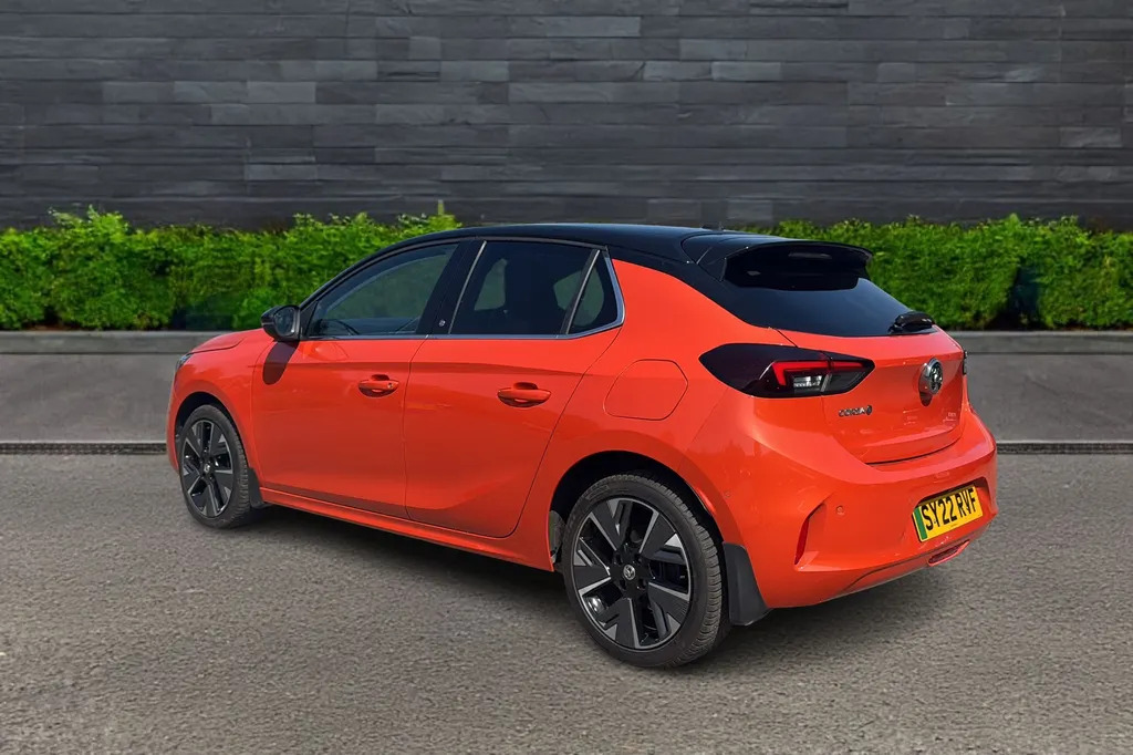 Vauxhall Corsa-e 100Kw Elite Premium 50Kwh SY22RVF Orange #4