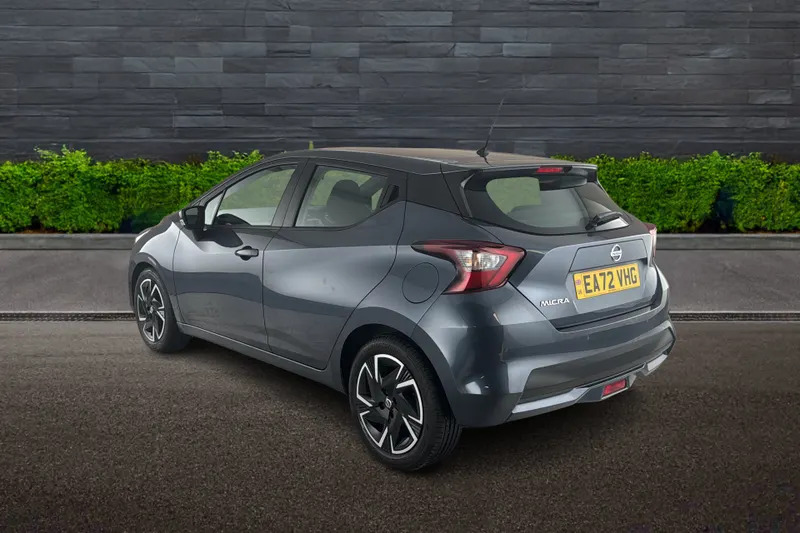 Nissan Micra Acenta Ig-t Cvt Grey #5