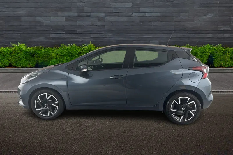 Nissan Micra Acenta Ig-t Cvt Grey #4