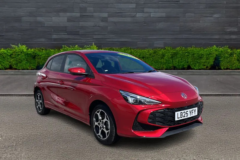 MG MG3 Hybrid Trophy Red