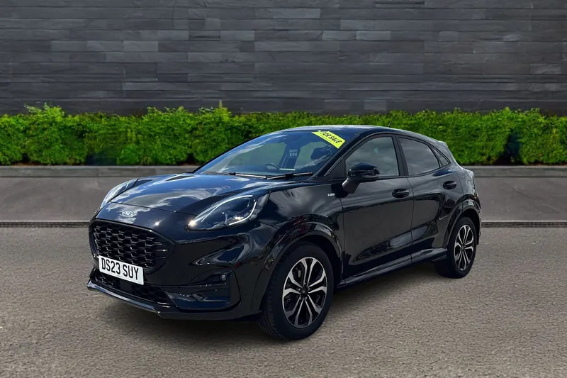Ford Puma 1.0 Ecoboost Mhev St-line DS23SUY Black #3