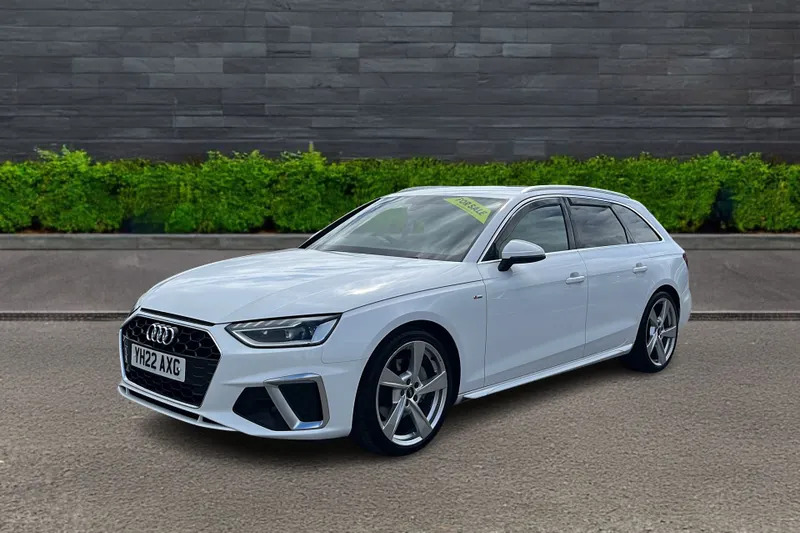 Audi A4 Avant Avant 40 Tfsi 204 S Line S White #3