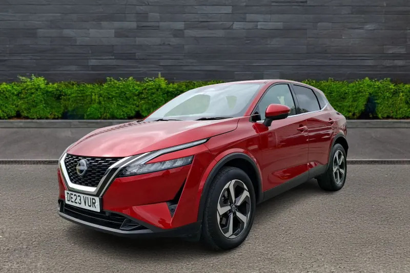 Nissan Qashqai 1.3 Dig-t Mh N-connecta DE23VUR Red #3