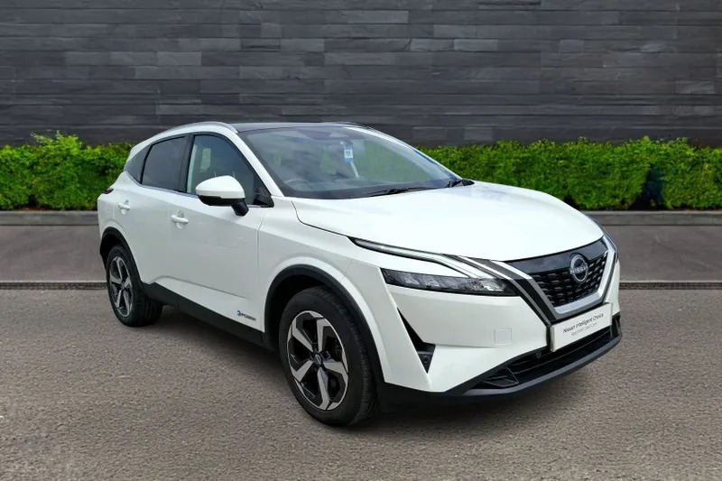 Nissan Qashqai 1.5 E-power N-connecta Au DY24PHK White