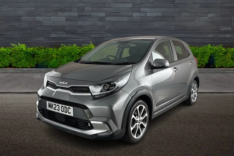 Kia Picanto Hatchback 1.0 X-line S Aut Grey #3