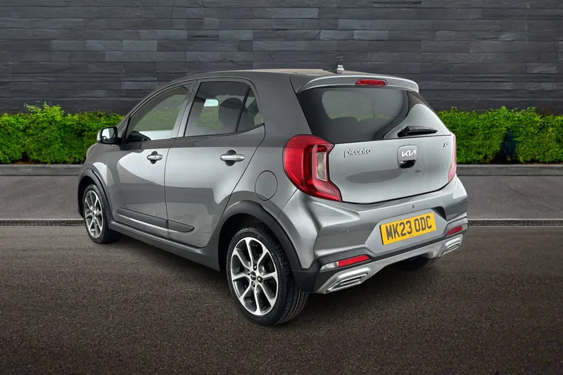 Kia Picanto Hatchback 1.0 X-line S Aut Grey #5