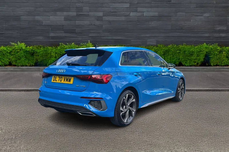 Audi A3 Sportback 30 Tfsi S Line Blue #6