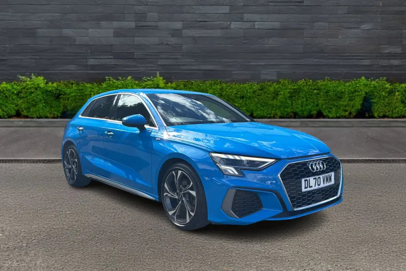 Audi A3 Sportback 30 Tfsi S Line Blue