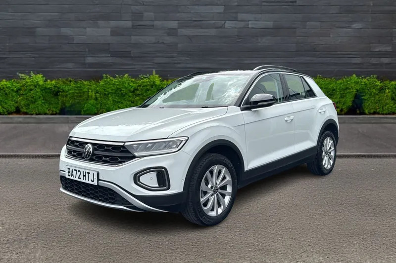 Volkswagen T-Roc 1.5 Tsi Life Dsg White #3