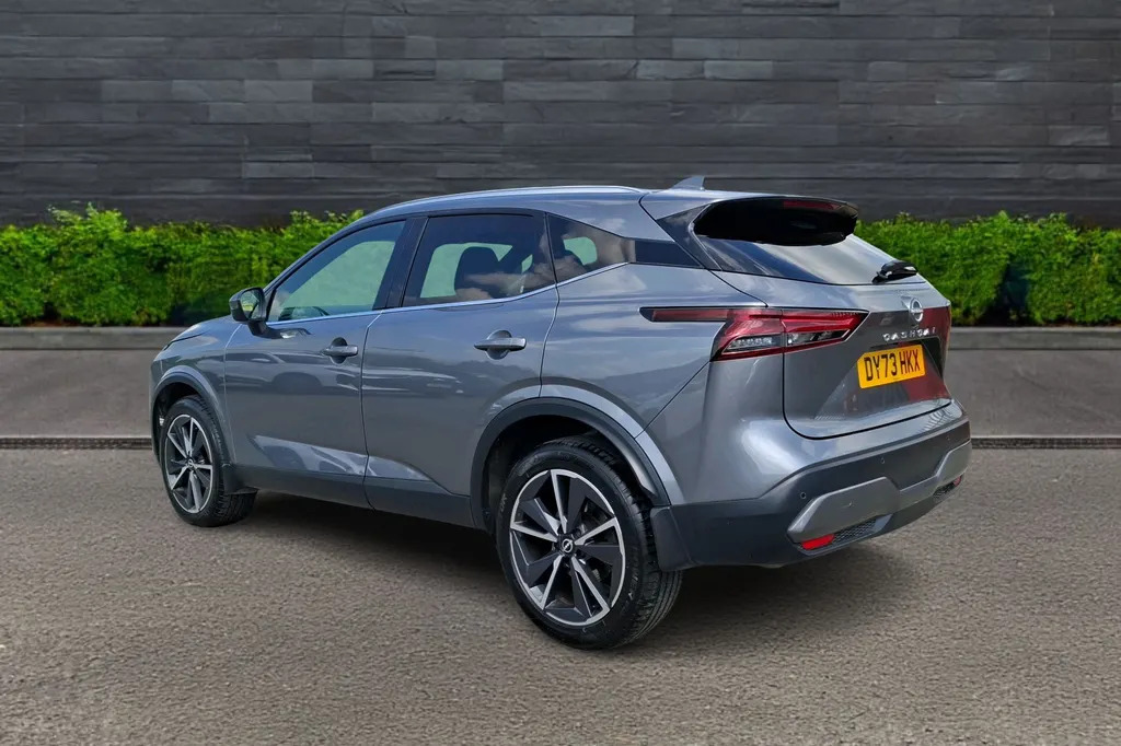 Nissan Qashqai 1.3 Dig-t Mh Tekna DY73HKX Grey #5