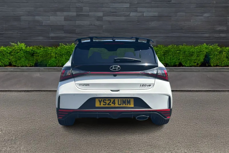 Hyundai I20 1.6T Gdi N Hatchback White #6