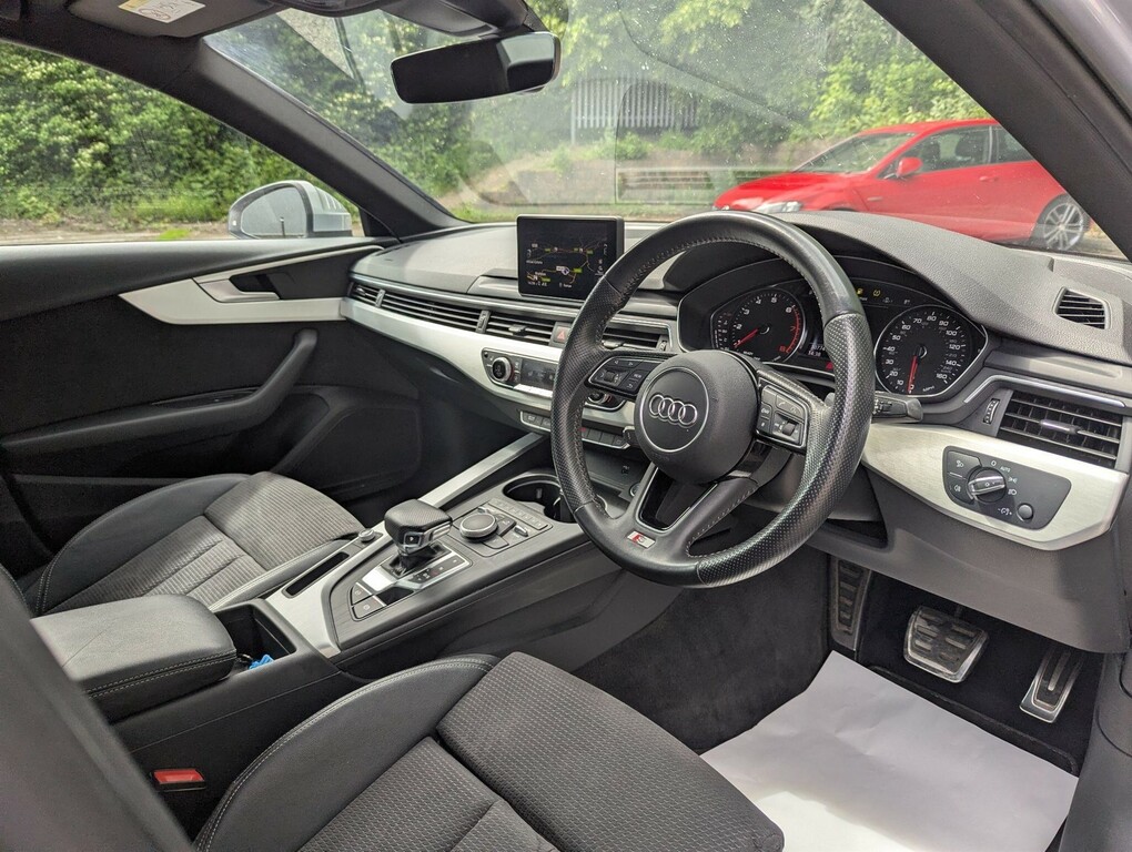 Audi A4 2.0 Tfsi S Line S Tronic Euro 6 Ss RJ18KXK Silver #5