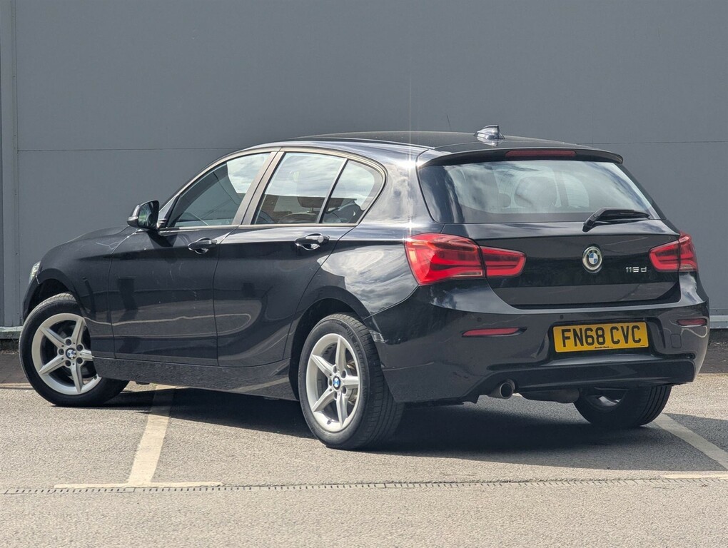 BMW 1 Series 1.5 116D Se Business Euro 6 Ss FN68CVC Black #2
