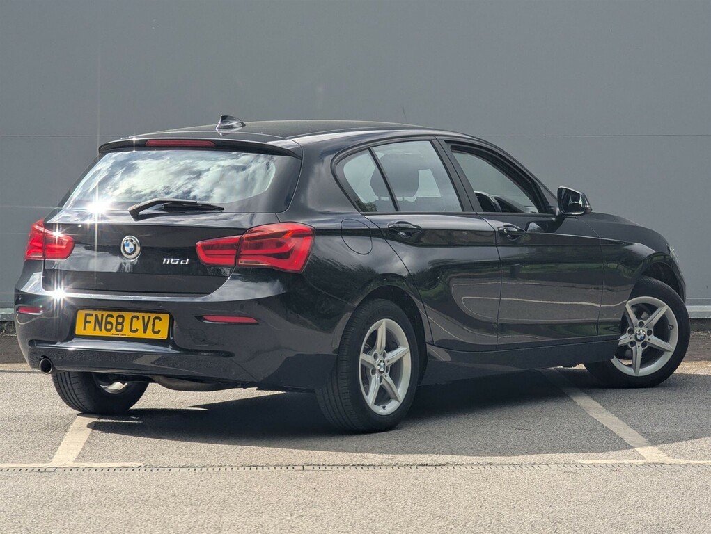 BMW 1 Series 1.5 116D Se Business Euro 6 Ss FN68CVC Black #3