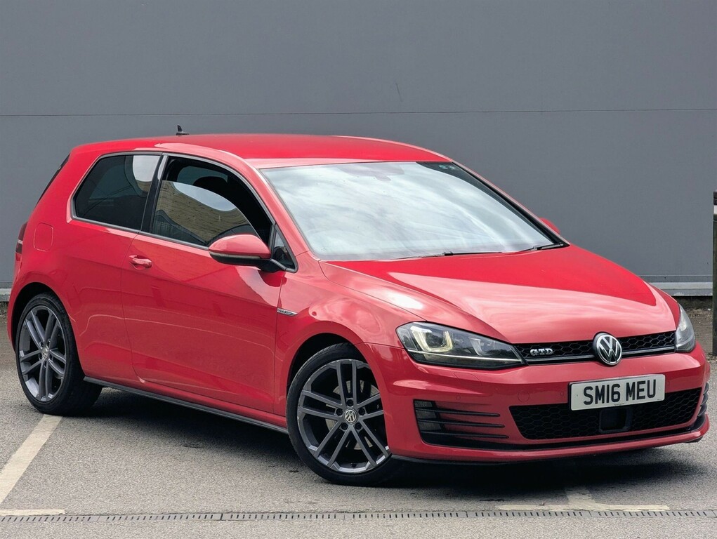 Volkswagen Golf 2.0 Tdi Bluemotion Tech Gtd Dsg Euro 6 Ss Red