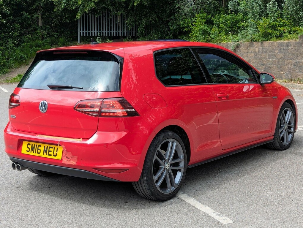 Volkswagen Golf 2.0 Tdi Bluemotion Tech Gtd Dsg Euro 6 Ss SM16MEU Red #3