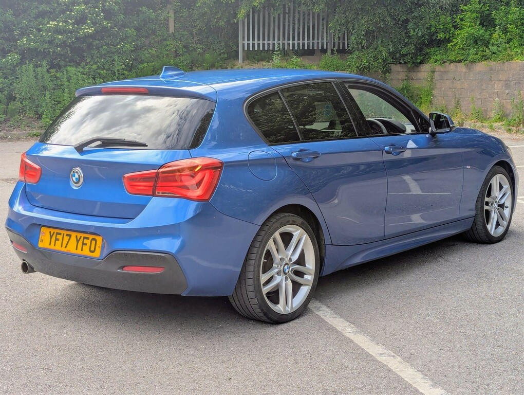 BMW 1 Series 2.0 118D M Sport Euro 6 Ss YF17YFO Blue #3