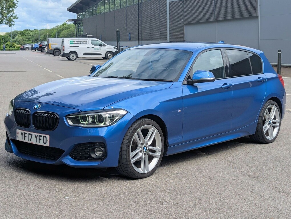 BMW 1 Series 2.0 118D M Sport Euro 6 Ss YF17YFO Blue #4