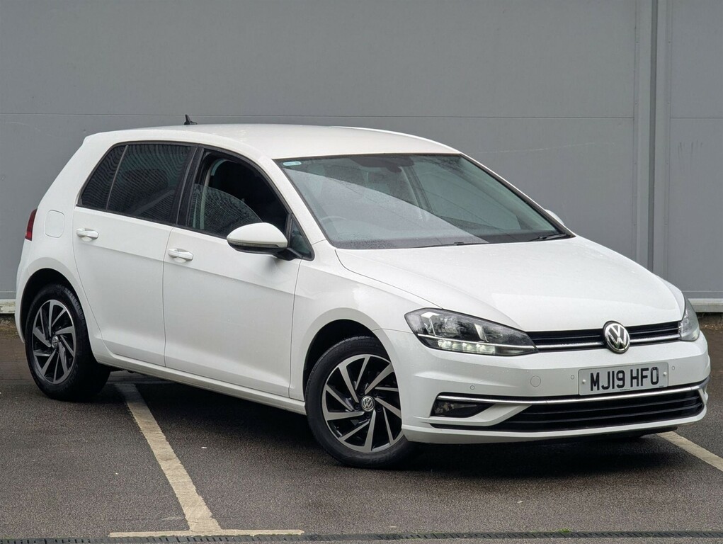 Volkswagen Golf 1.6 Tdi Match Euro 6 Ss White