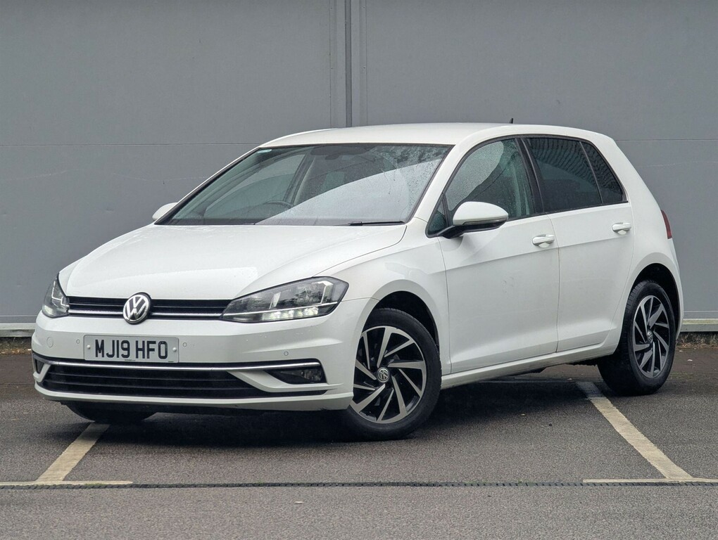 Volkswagen Golf 1.6 Tdi Match Euro 6 Ss MJ19HFO White #4