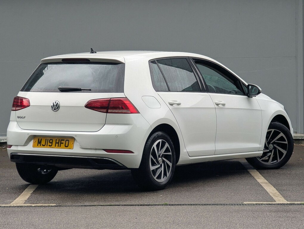 Volkswagen Golf 1.6 Tdi Match Euro 6 Ss MJ19HFO White #3