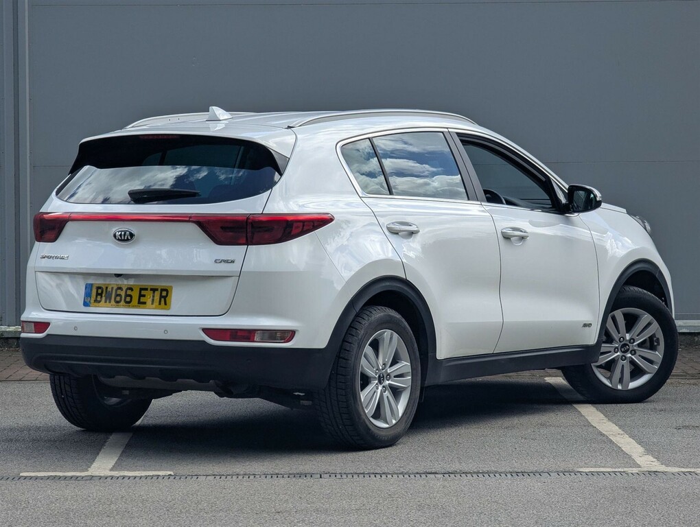 Kia Sportage 2.0 Crdi Kx-2 Awd Euro 6 BW66ETR White #3