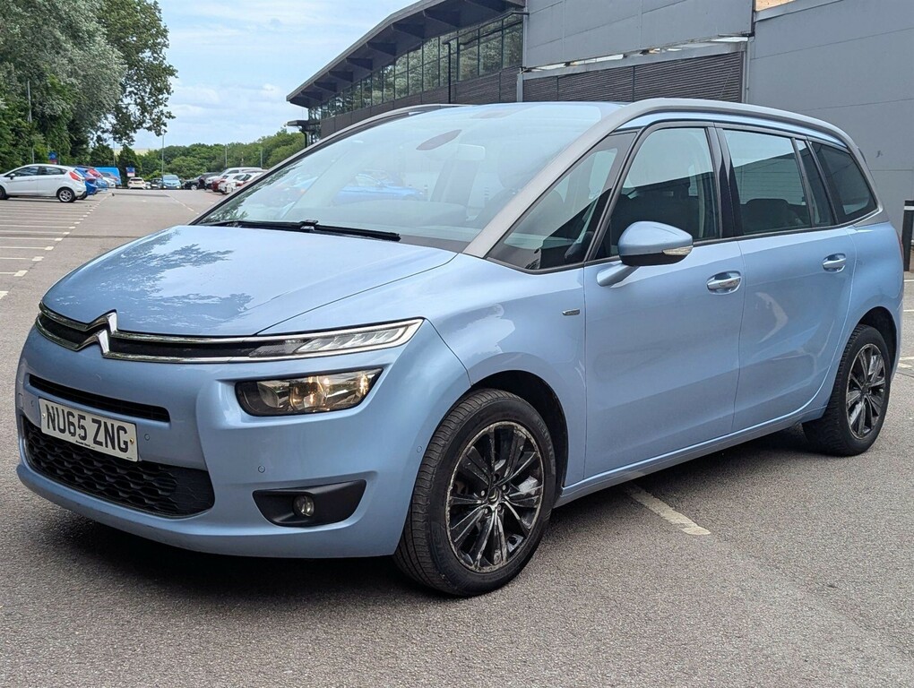 Citroen Grand C4 Picasso 1.6 Bluehdi Exclusive Eat6 Euro 6 Ss Blue #4