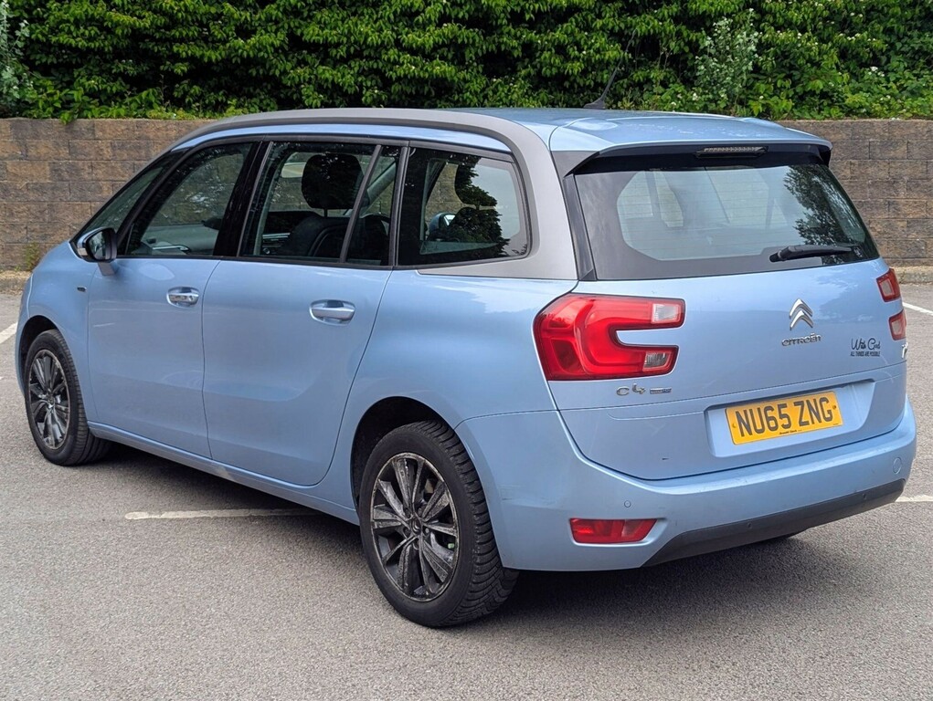 Citroen Grand C4 Picasso 1.6 Bluehdi Exclusive Eat6 Euro 6 Ss Blue #2