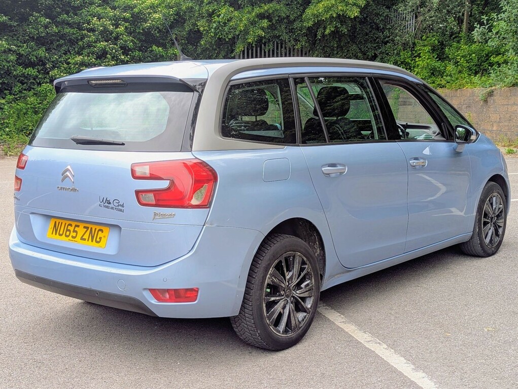 Citroen Grand C4 Picasso 1.6 Bluehdi Exclusive Eat6 Euro 6 Ss Blue #3