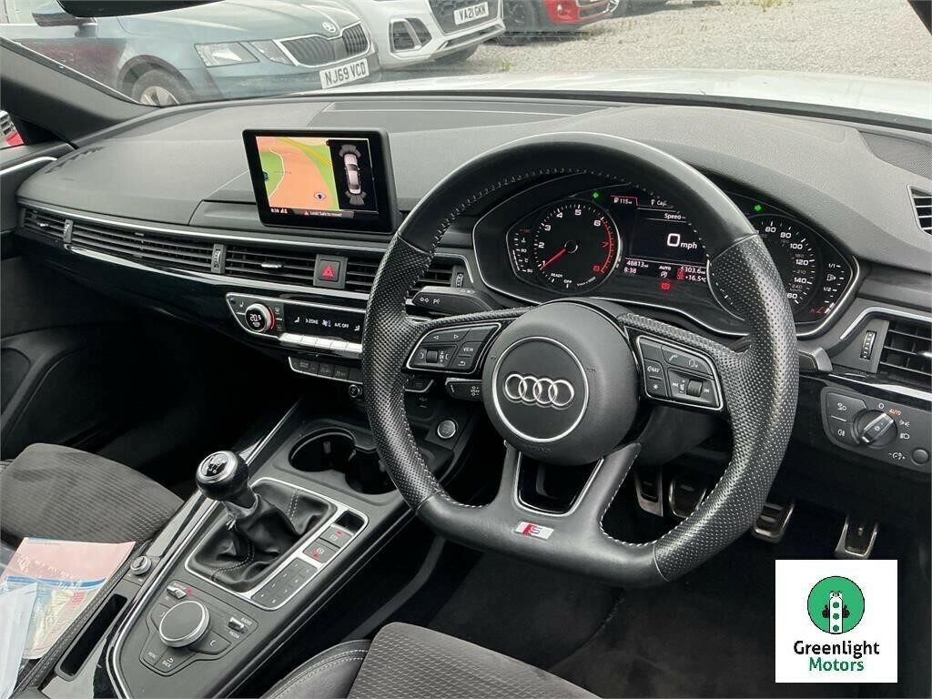 Audi A4 2.0 Tfsi 35 Black Edition Euro 6 Ss White #3