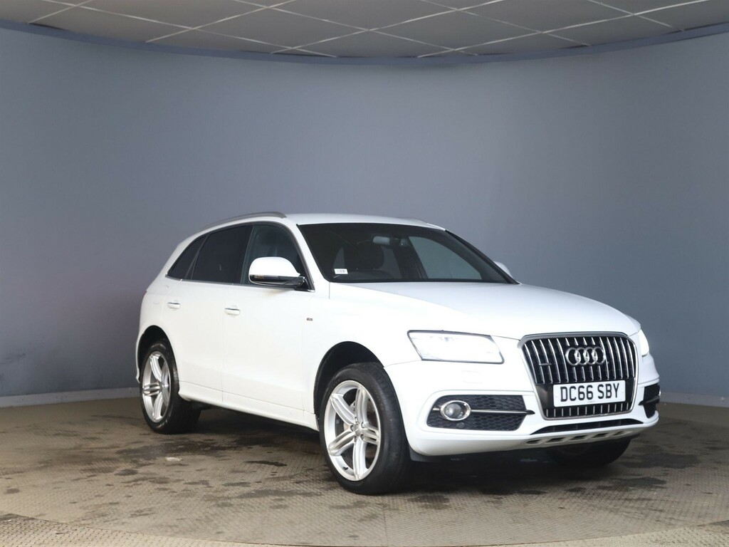 Audi Q5 2.0 Tdi S Line Plus S Tronic Quattro Euro 6 Ss White