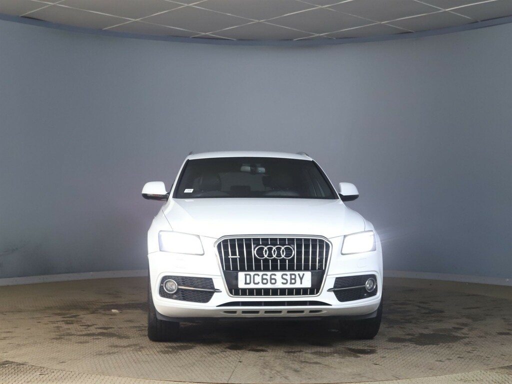 Audi Q5 2.0 Tdi S Line Plus S Tronic Quattro Euro 6 Ss White #2