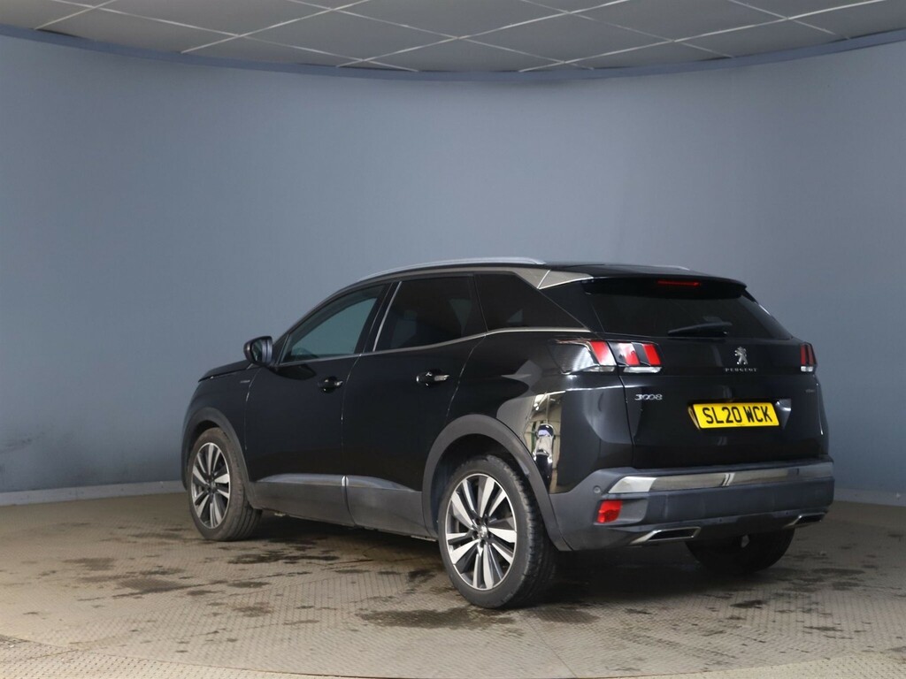Peugeot 3008 1.5 Bluehdi Gt Line Premium Eat Euro 6 Ss Black #2
