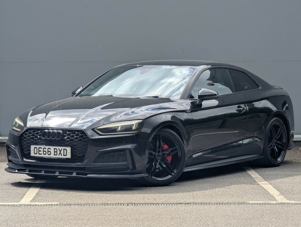 Audi A5 2.0 Tdi S Line S Tronic Euro 6 Ss Black #4