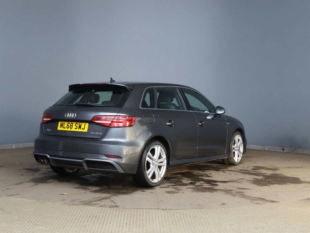 Audi A3 1.5 Tfsi Cod 35 S Line Sportback Euro 6 Ss ML68SWJ Grey #3