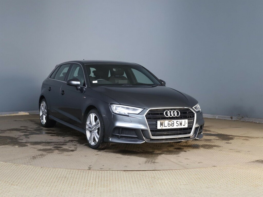 Audi A3 1.5 Tfsi Cod 35 S Line Sportback Euro 6 Ss ML68SWJ Grey