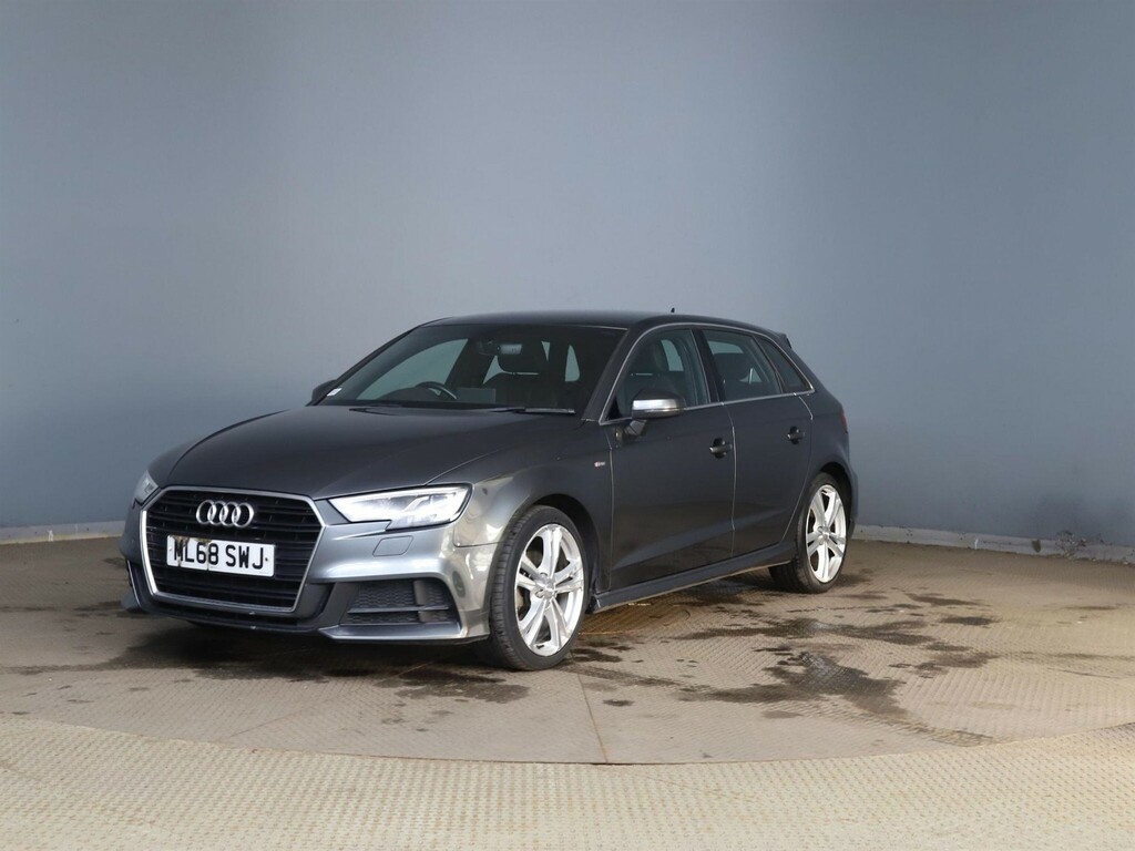 Audi A3 1.5 Tfsi Cod 35 S Line Sportback Euro 6 Ss ML68SWJ Grey #4