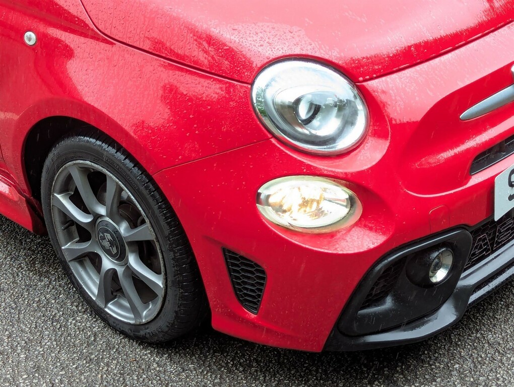 Abarth 595 Convertible 1.4 T-jet Competizione Cabrio Euro 6 2 Yellow #15